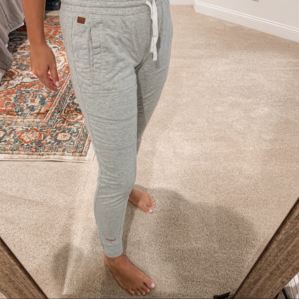 Peace Love World Gray Track Pants